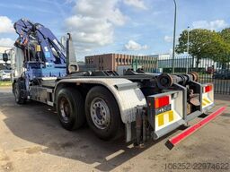 DAF CF 75.310 6X2 HOOKIFT + CRANE COPMA C1930/4 + J...