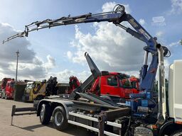 DAF CF 75.310 6X2 HOOKIFT + CRANE COPMA C1930/4 + J...