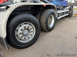 DAF CF 75.310 6X2 HOOKIFT + CRANE COPMA C1930/4 + J...