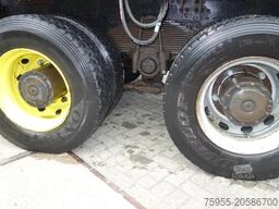 MAN FE 410 8x4 kipper,manual feulpomp,steel kipper