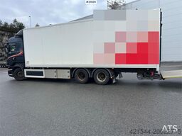 Scania R500 6x2 box truck w/ 2 temp refrigerator/freezer