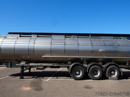 Van Hool 3 axle food tank trailer 33.300ltr