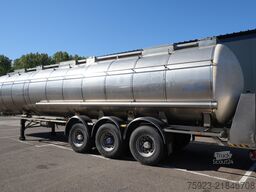 Van Hool 3 axle food tank trailer 33.300ltr