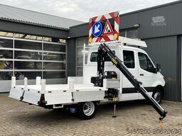 Mercedes-Benz Sprinter 514 CDI 366 Hiab Laadkraan 018T Trekha...