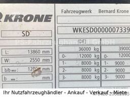KRONE SDP 27*Mega*LiftA*SAF*HydrHubda*StaplerHalterun