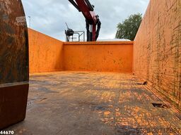 Scania P 320 HMF 12 Tonmeter Z-kraan + Kipper 11m³