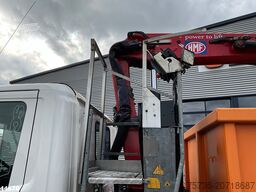 Scania P 320 HMF 12 Tonmeter Z-kraan + Kipper 11m³