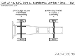 DAF XF 480 SSC, Euro 6, / Standklima / Low km! / Sm...