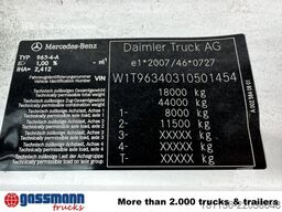 Mercedes-Benz Actros 1845 LS 4x2, Navi, Bi-Xenon, MirrorCam,