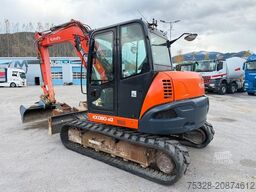 KUBOTA KX 080-4 Schnellwechsler 3xLöffel