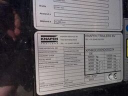KNAPEN K200 , Lang Auflieger , 103 Kubik