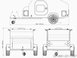  LifeStyle Camper X-Line Offroad Teardrop Expedit