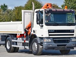 DAF CF 75.310 Kipper 4,30 m + KRAN * TOPZUSTAND