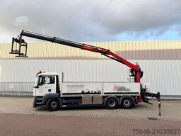 MAN TGS 26.420 6x2-4 LL TGS 26.420 6x2-4 LL, Navi, Lenk-/Liftachse, Heckkran Palfinger PK20.501L TEC