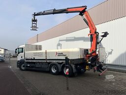 MAN TGS 26.400 6x2-4 LL TGS 26.400 6x2-4 LL, Navi, Lenk-/Liftachse, Heckkran Palfinger PK20001-K B, Funk