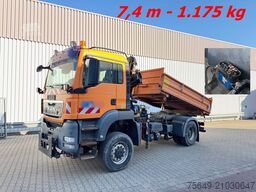 MAN TGS 18.320 4x4 BL TGS 18.320 4x4 BL, Kran, Winterdienstausttattung, Wechselsystem, HMF 1035-K2, Funk