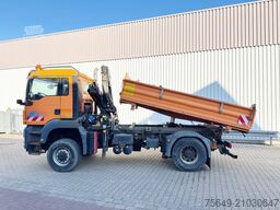 MAN TGS 18.320 4x4 BL TGS 18.320 4x4 BL, Kran, Winterdienstausttattung, Wechselsystem, HMF 1035-K2, Funk