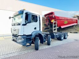 MAN TGS 35.480 8x6H BL CH TGS 35.480 8x6H BL CH, HydroDrive, Navi, Meiller Stahlmulde 18m³