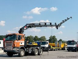 SCANIA R 420*Sattelzugmaschine + KRAN/FUNK * 6x6