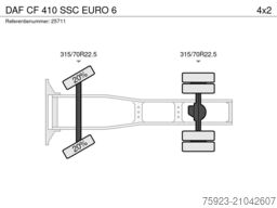 DAF CF 410 SSC EURO 6
