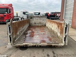 Container 14m³ met hydraulisch bedienbare zijklep 