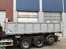 Container 14m³ met hydraulisch bedienbare zijklep 