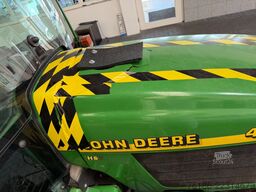 John Deere 4200 mit 2700 b Schnee Salz Rasen Zubehör