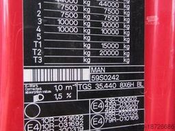 MAN TGS 35.440 8x6H BL - BORDMATIK Nr.: 900