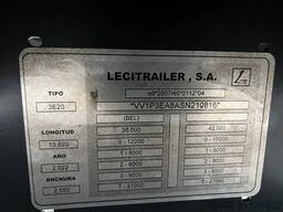 Lecitrailer 3E20 / Closed Box / SAF Disc / Dhollandia