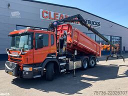 Scania P 320 HMF 14 Tonmeter Z-kraan Just  227.472 km!