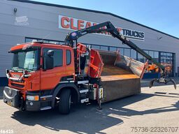 Scania P 320 HMF 14 Tonmeter Z-kraan Just  227.472 km!