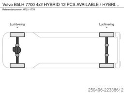 Volvo B5LH 7700 4x2 HYBRID 12 PCS AVAILABLE / HYBRID ...