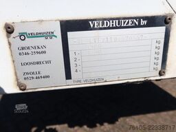 Veldhuizen P47-3 P47-3 BE oplegger+ Dhollandia klep 1.000 kg