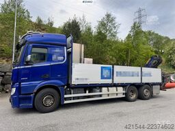 Mercedes-Benz Actros 2553 6x2 crane truck with 19 tm Palfinger c