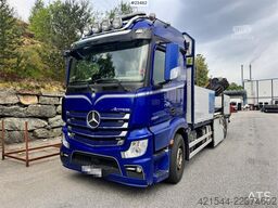Mercedes-Benz Actros 2553 6x2 crane truck with 19 tm Palfinger c