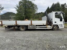 Iveco 75E18 crane truck with Hiab 055XS D3 crane for sal