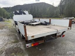 Iveco 75E18 crane truck with Hiab 055XS D3 crane for sal