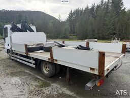 Iveco 75E18 crane truck with Hiab 055XS D3 crane for sal