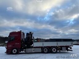 Scania R500 6x2 crane truck w/ 47 t/m Hiab crane with jib