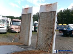 King 2-axle platform drawbar trailer 14t + ramps