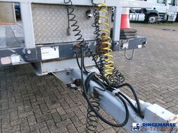 King 2-axle platform drawbar trailer 14t + ramps