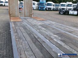 King 2-axle platform drawbar trailer 14t + ramps