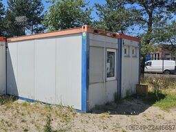  Bürocontainer mit Küchenzeile und WC
