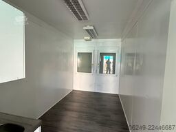  Bürocontainer mit Küchenzeile und WC