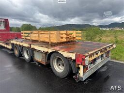 Pacton SDX350 Low Loader Trailer