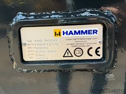 Hammer HS5000 fits 40-60 Ton excavator