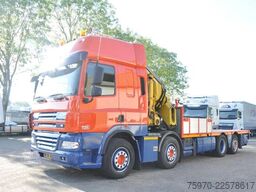 DAF CF 85.460 2012 EEV 8X2 HIAB 85Tm CRANE HANDGESC...
