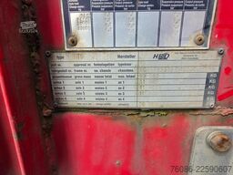 Hrd NTS Semi-dieplader, UITSCHUIFBAAR 6.0m!!