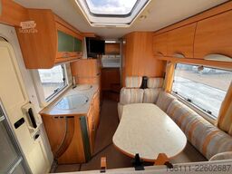 HYMER/ERIBA B 614 - Festbett- Klima -  - Solar -