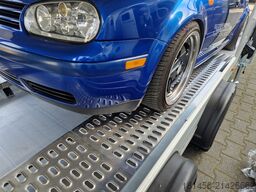 Debon Car go Roadster 1000 Fahrzeugtransport Anhänger 100km/H Pullman Fahrwerk